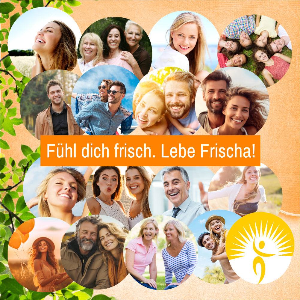 Fühl dich frisch. Lebe Frischa!