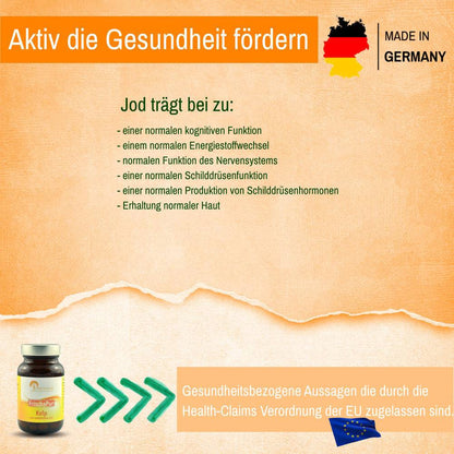 Pflanzliches Jod aus Kelp